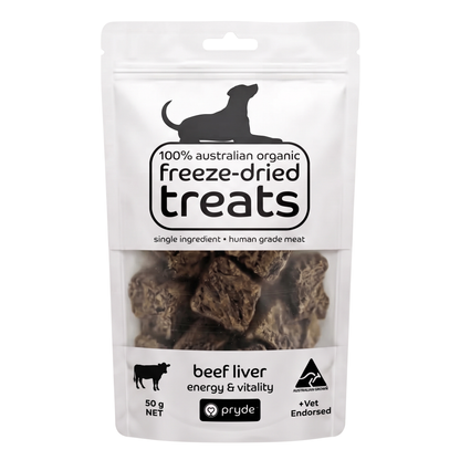 Freeze Dried Dog Treats - Beef Liver (50g)